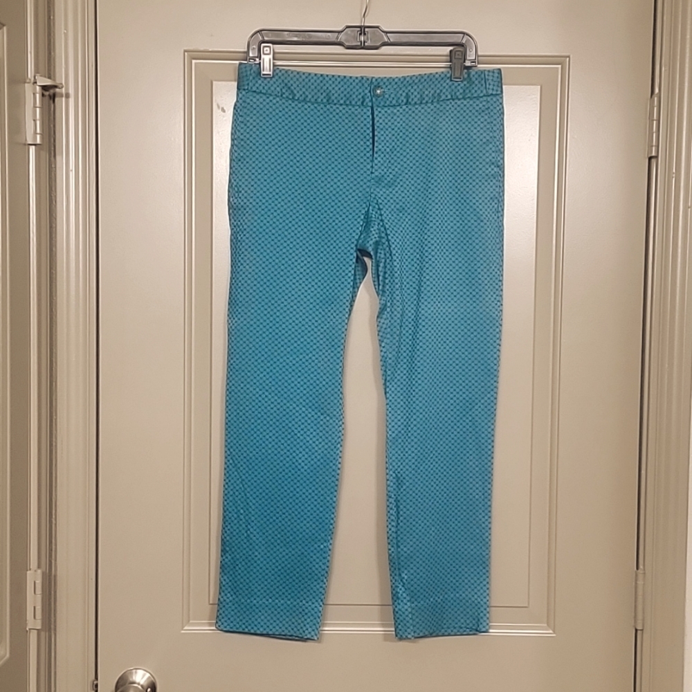 Turquoise banana Hampton fit slacks